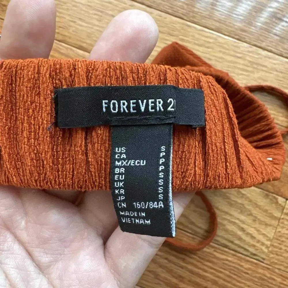 Forever 21 Women's orange Bras